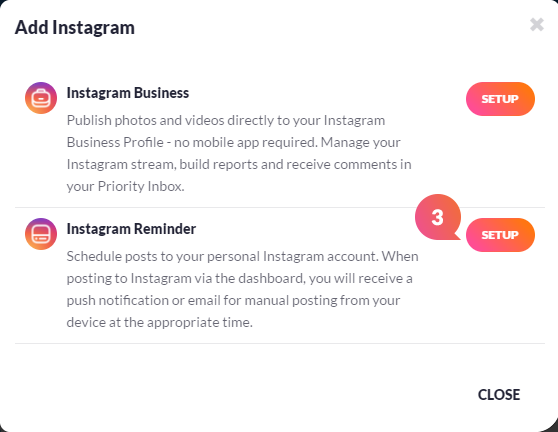 add reminder instagram