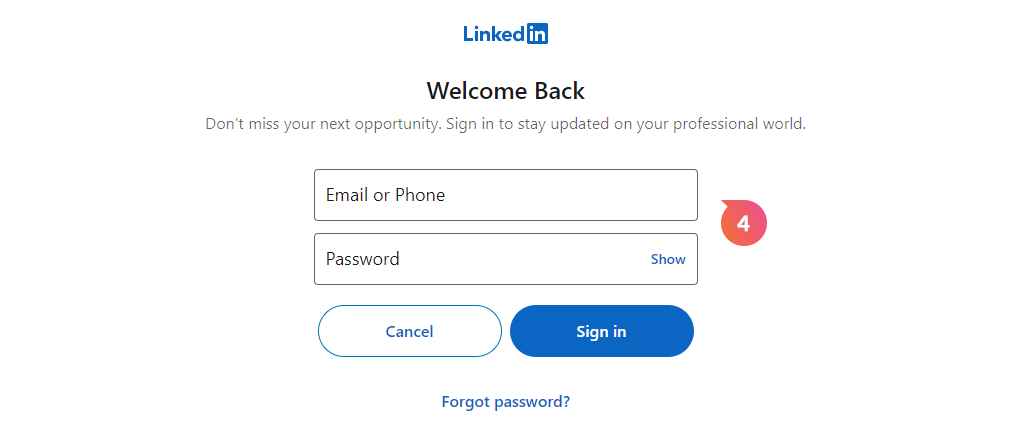 suspend linkedin account