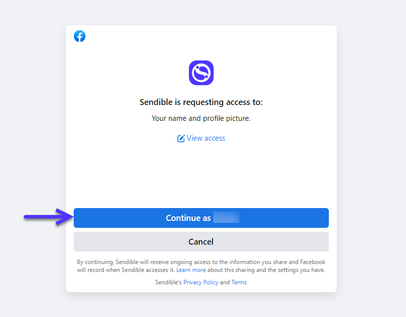 click continue as when connecting your Facebook page.png