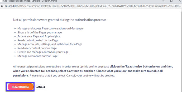 click the Facebook reauthorise button.png
